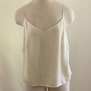 Vintage Sequin Spaghetti Strap Silk Camisole